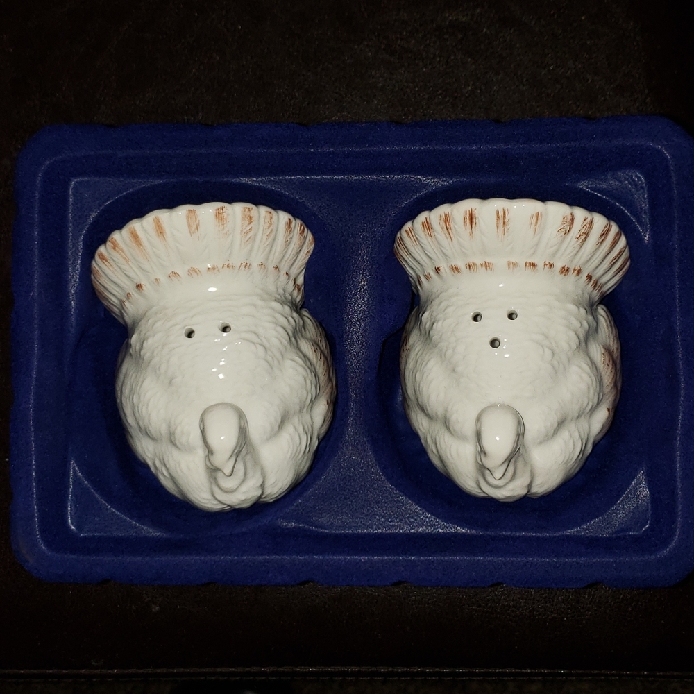 Turkey shakers Thanksgiving mikasa NEW - Picture 4 of 4